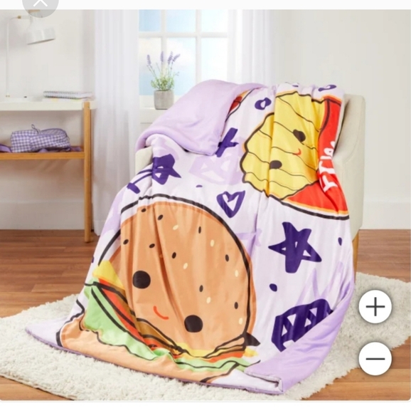 Squishmallows Snuggle Throw soft, NWT, Just Lunchin - Picture 1 of 5